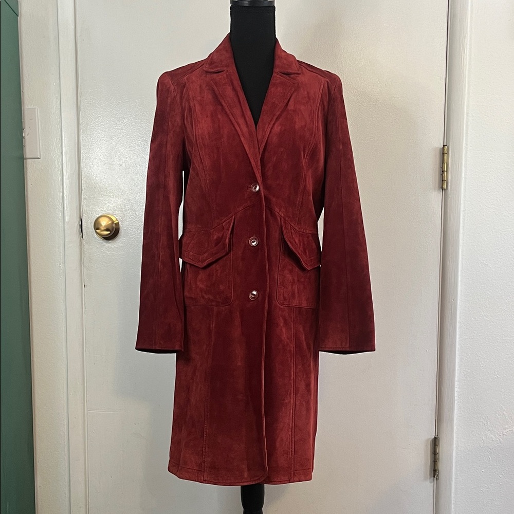 Women’s Suede Duster Isabella Bird Coat